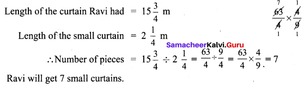 Samacheer Kalvi 6th Maths Solutions Term 3 Chapter 1 Fractions Ex 1.1 19
