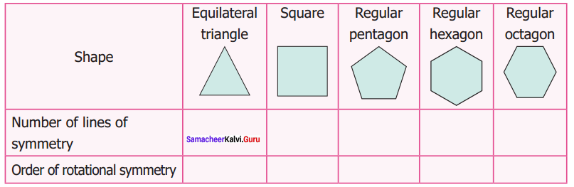 Samacheer Kalvi 6th Maths Solutions Term 3 Chapter 4 Geometry Ex 4.2 18