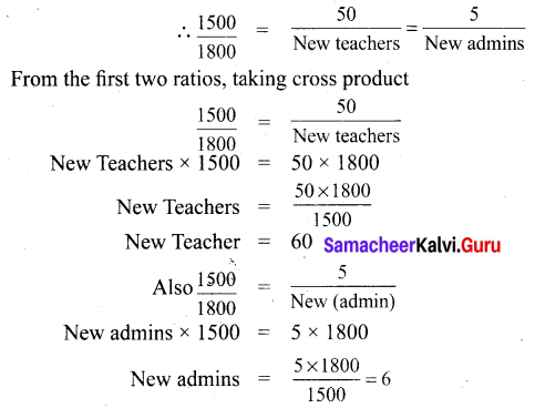 Samacheer Kalvi 6th Maths Term 1 Chapter 3 Ratio and Proportion Ex 3.5 Q2