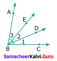 Samacheer Kalvi 6th Maths Term 1 Chapter 4 Geometry Ex 4.4 Q3