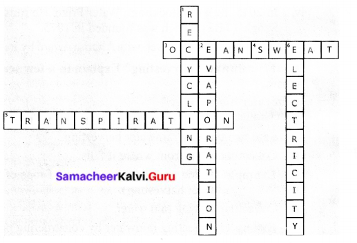 Samacheer Kalvi 6th Science Solutions Term 3 Chapter 2 Water 2