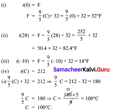 Samacheer Kalvi 10th Maths Chapter 1 Relations and Functions Ex 1.4 13