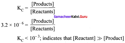 Samacheer Kalvi 11th Chemistry Solutions Chapter 8 Physical and Chemical Equilibrium-123