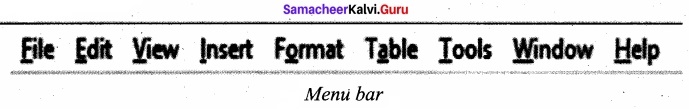 Samacheer Kalvi 11th Computer Applications Solutions Chapter 6 Word Processor Basics (OpenOffice Writer) img 5