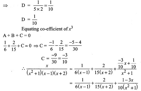 Samacheer Kalvi 11th Maths Solutions Chapter 2 Basic Algebra Ex 2.9 55