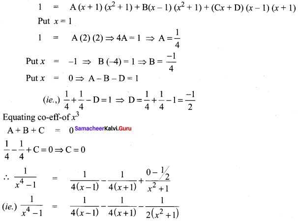 Samacheer Kalvi 11th Maths Solutions Chapter 2 Basic Algebra Ex 2.9 98