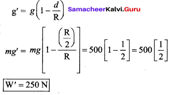 Samacheer Kalvi 11th Physics Solutions Chapter 6 Gravitation 20