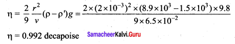 Samacheer Kalvi 11th Physics Solutions Chapter 7 Properties of Matter 206