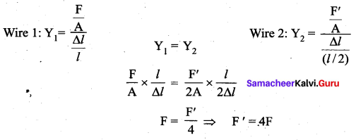 Samacheer Kalvi 11th Physics Solutions Chapter 7 Properties of Matter 7