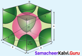 Samacheer Kalvi 12th Chemistry Solution Chapter 6 Solid State-16