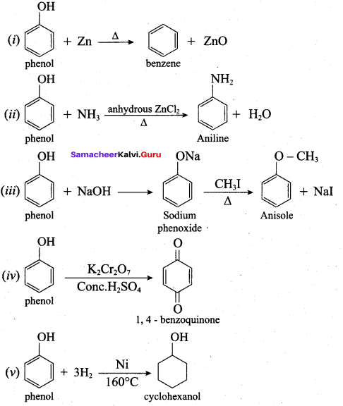 Samacheer Kalvi 12th Chemistry Solutions Chapter 11 Hydroxy Compounds and Ethers-257