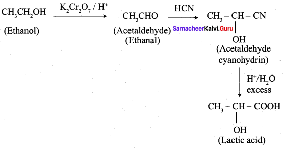 Samacheer Kalvi 12th Chemistry Solutions Chapter 12 Carbonyl Compounds and Carboxylic Acids-80
