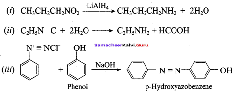 Samacheer Kalvi 12th Chemistry Solutions Chapter 13 Organic Nitrogen Compounds-165
