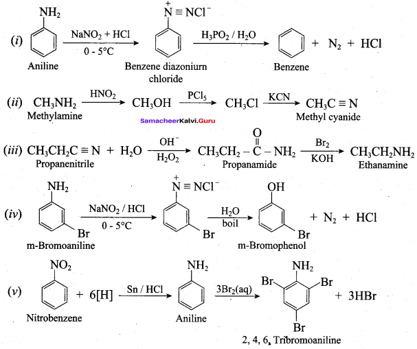 Samacheer Kalvi 12th Chemistry Solutions Chapter 13 Organic Nitrogen Compounds-189