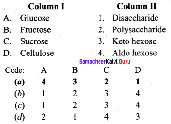 Samacheer Kalvi 12th Chemistry Solutions Chapter 14 Biomolecules-15