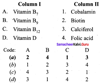 Samacheer Kalvi 12th Chemistry Solutions Chapter 14 Biomolecules-27
