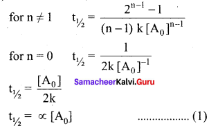 Samacheer Kalvi 12th Chemistry Solutions Chapter 7 Chemical Kinetics-2