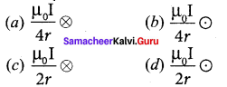 Samacheer Kalvi 12th Physics Solutions Chapter 3 Magnetism and Magnetic Effects of Electric Current-1-1