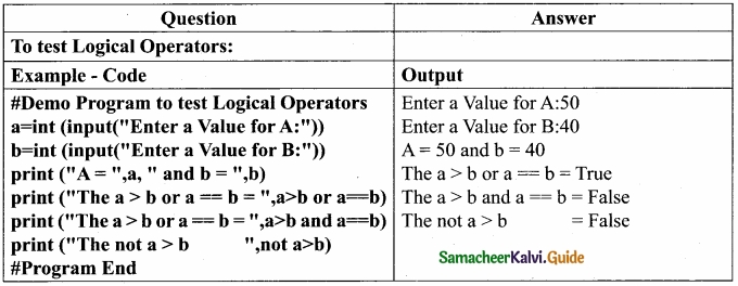 Tamil Nadu 12th Computer Science Model Question Paper 4 English Medium Img 4