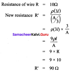 Samacheer Kalvi 10th Science Solutions Chapter 4 Electricity 7