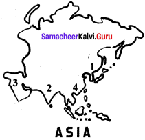 Samacheer Kalvi 6th Social Science Geography Solutions Term 3 Chapter 1 Asia And Europe image - 2