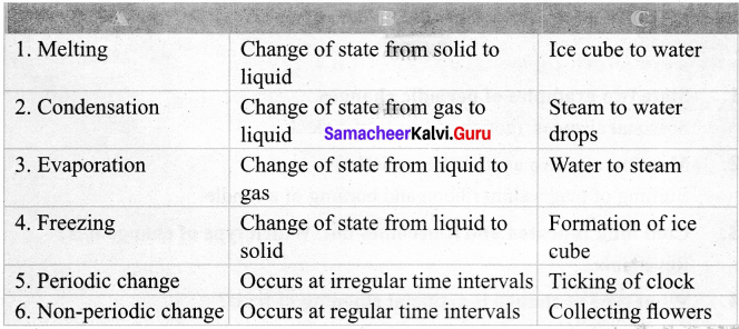 Samacheer Kalvi 7th Science Solutions Term 2 Chapter 3 Changes Around Us image -2